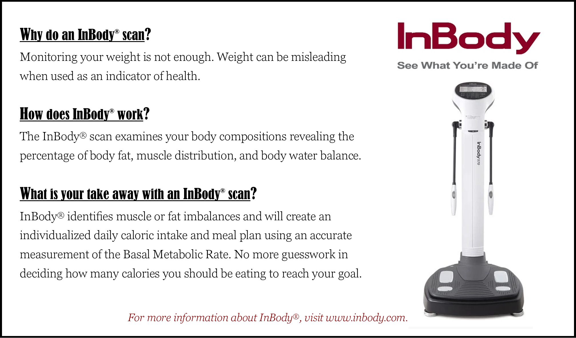 InBody - New Therapy Patients